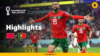 History for the Atlas Lions  Morocco v Portugal  FIFA World Cup Qatar 2022 [upl. by Nhguavahs]