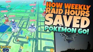 HOW LEGENDARY RAID HOURS SAVED POKÉMON GO [upl. by Alsworth280]