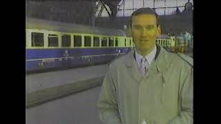 AFN Europe Travelog Travel By Train Lon Blair Nov 1990 1341 [upl. by Rehpretsirhc]