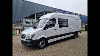 MERCEDES SPRINTER 313 CDI MAXI DOKA 6 ZITSE EURO 5B [upl. by Krebs]