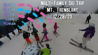 Family Skiing at Mont Tremblant [upl. by Noivax911]