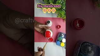 Diy mushroom 🍄🍄🍄trending diy papercrafts viralvideo viralshorts shorts short youtubeshorts [upl. by Yursa247]