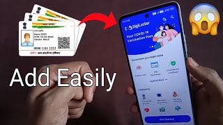 How To Add amp Remove Aadhar Card in Digilocker 2024 [upl. by Chad]