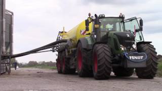 Bouwland Bemesten Door Loonbedrijf Veltink Hardenberg Met Fendt 922 Vario  Duport [upl. by Nylad896]