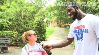 Big Man on Campus Trivia with Patric Young 73013 [upl. by Dyrrej]