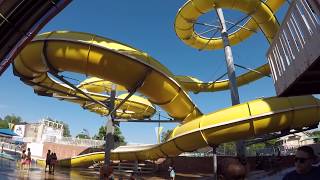 Schlitterbahn New Braunfels  Exciting Water Slides amp Schlittercon XV [upl. by Nuhsal]