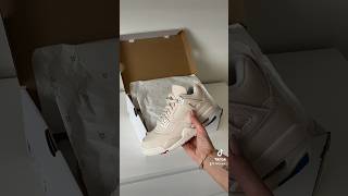 Unboxing the Jordan 4 Retro Blank Canvas [upl. by Nwahsirhc]