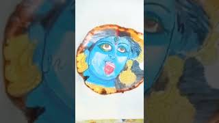 Maa kali mata drawing fire artart drawing maakali maakalidrawing fireart [upl. by Jorie]