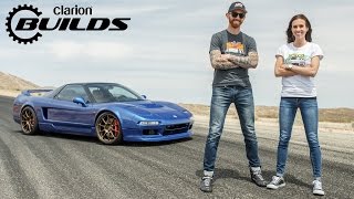 Chris Forsberg Drives Clarion Builds Acura NSX Hard Around Horse Thief Mile [upl. by Viccora]