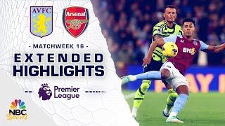 Aston Villa v Arsenal  PREMIER LEAGUE HIGHLIGHTS  1292023  NBC Sports [upl. by Notna]