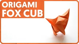 DIAGRAM Origami Fox Fox Cub Fumiaki Shingu Jakub Krajewski [upl. by Enyledam]