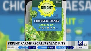 Bright Farms salad kits sold at Wegmans recalled due to potential Listeria contamination [upl. by Dina]