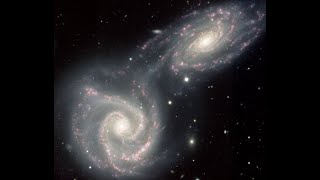 Milky Way and Andromeda Collision  Time Lapse [upl. by April298]