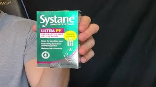 Systane Ultra Lubricant Eye Drops Review [upl. by Strong]