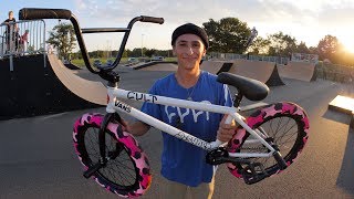 MY CRAZY NEW BMX SETUP [upl. by Odlavso636]