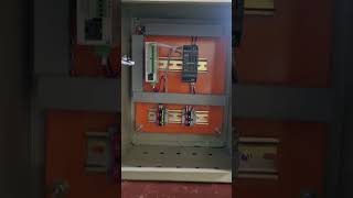 HMI PLC PANEL electrical electric electronic electrician youtube video youtubeshort trending [upl. by Boyer622]