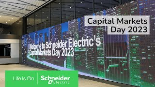 Schneider Electric’s Capital Markets Day 2023  Schneider Electric [upl. by Danuloff160]