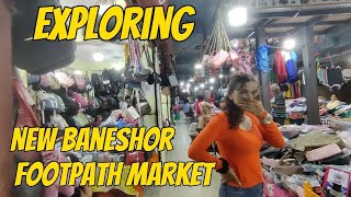 NEW BANESHOR FOOTPATH MARKET EXPLORING THE VIBRANT MARKET [upl. by Notsob502]