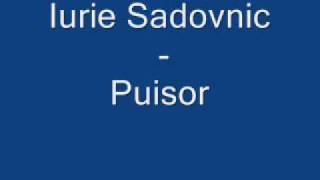 Iurie Sadovnic  Puisorwmv [upl. by Oiralih]