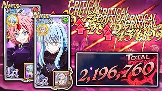 YEAH PVP MIGHT BE COOKED LOL DOUBLE SLIME LR RIMURU  MILIM SUPER BROKEN 7DS Grand Cross [upl. by Iva]