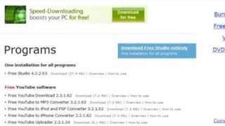 FREE youtube downloader [upl. by Ennoirb]