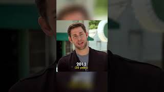 John Krasinski 20032024 johnkrasinski celebrity actor evolution tranformation movie film [upl. by Blodget750]