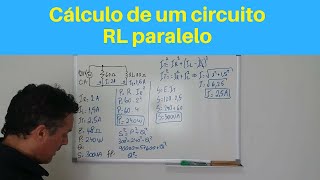 Cálculo de um circuito RL paralelo [upl. by Borden350]