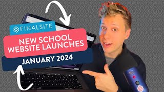 New School Website Launches  January 2024  Finalsite [upl. by Rehpotsihc]