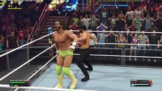 WWE 2K23 Gameplay  Randy Savage Vs ManSoor [upl. by Owiat]