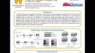 Enhanced Performance of Triboelectric Nanogenerator Using Custom Fabricated PDMS [upl. by Millburn]