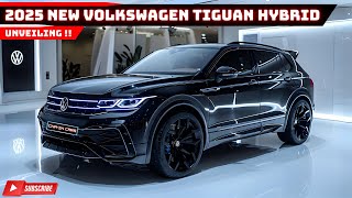 AllNew 2025 VW Tiguan Hybrid Unveiled Electrified Power amp Sleek Design [upl. by Burtie]