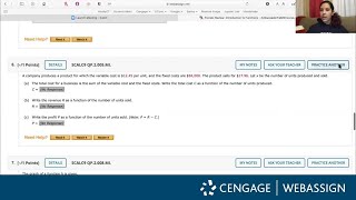 Homework Help Using “Practice Another Question” in WebAssign [upl. by Scopp]