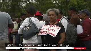 Public servants who worked during apartheidera march to Union Buildings over exclusion [upl. by Aliakim]