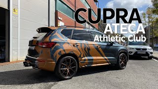 Wrapping de Cupra Ateca con el león del Athletic Club Bilbao [upl. by Aivil]