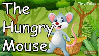 The Hungry Mouse Story in English with Subtitles  Tiny Tales  1 minute stories  Audiobook [upl. by Adner]