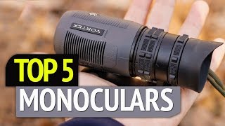 TOP 5 Best Monoculars [upl. by Elok476]