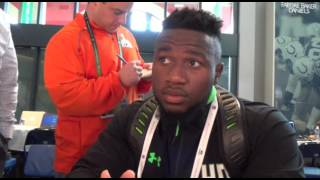 2016 NFL Scouting Combine Maryland Defensive End Yannick Ngakoue [upl. by Dore]