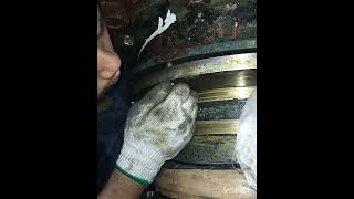 ship Shaft PROPELLER boat MAINTENANCE OVERHOUL lEVK SEAL [upl. by Asilam]