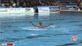 Jacqueline Simoneau CAN Solo Free Final Shiseido Canadian Open 2015 [upl. by Laws]