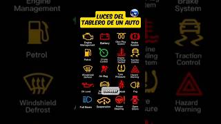 Significado de las Luces en el Tablero de tu Auto Parte 1 [upl. by Ahsier]