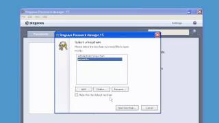 A quick look at Steganos Password Manager [upl. by Melac]