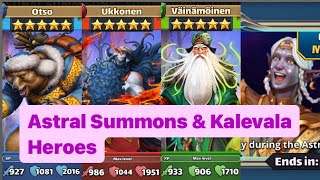 Empires amp Puzzles Hero Analysis amp Astral Summons  🧊Otso amp Costumes 🍀 Väinämöinen  🔥Ukkonen [upl. by Mairem]