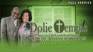 CBDM Dolie Temple COGIC  November 3 2024 [upl. by Mosra948]