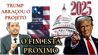 🚨TRUMP ABRAÇOU O PROJETO 2025  A LEI DOMINICAL VEM EM BREVE  PREPAREMSE [upl. by Travax216]