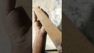 Metal Steel knife Restoration Shorts Video [upl. by Eutnoj]