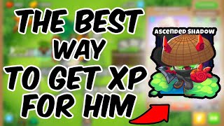 BTD6  The BEST Way to GRIND XP for the NINJA PARAGON MONKEY [upl. by Sheri]