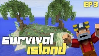 Minecraft Xbox 360 Hardcore Survival Island  Part 3 Biggest Tree Ever [upl. by Rehpotsirh]