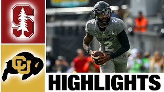 Stanford vs Colorado Highlights I College Football Week 7  2023 College Football [upl. by Rubio]