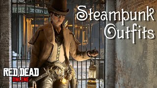 Steampunk Inspired Outfits  Red Dead Online female [upl. by Hermon]