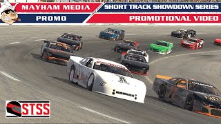 Promo Video Short Track Showdown Series iRacing CARS Late Model [upl. by Gaynor660]